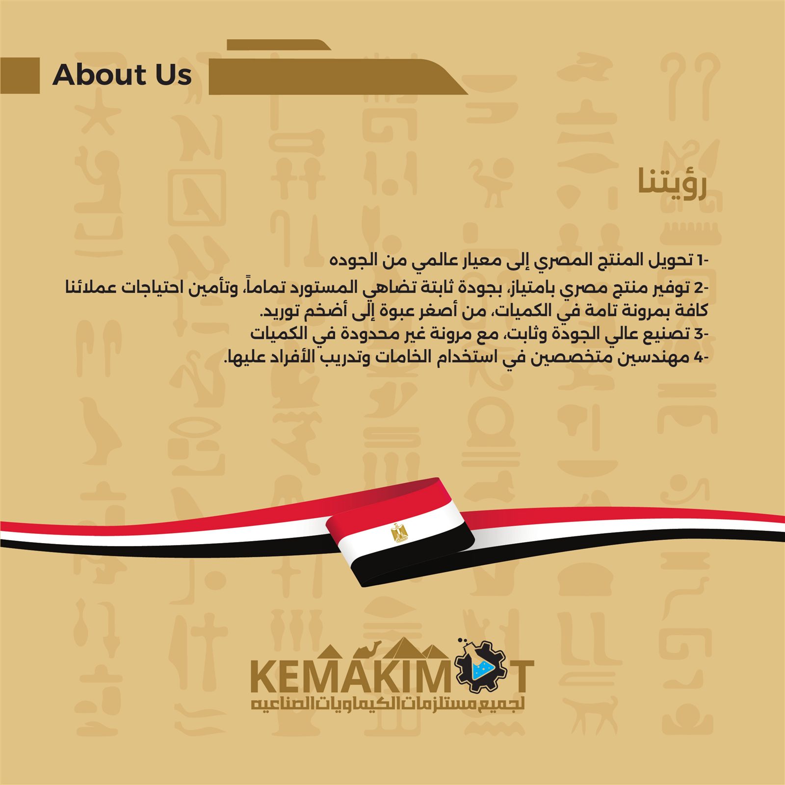 رؤية شركة كيماكيمت